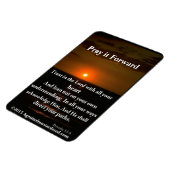 Christliche Zitate Inspiration Magnet (Linke Seite)