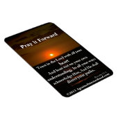Christliche Zitate Inspiration Magnet (Rechte Seite)