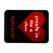 Christliche Zitate Inspiration Magnet (Horizontal)