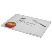 Christliche Zitate Inspiration Schneidebrett (Ecke)