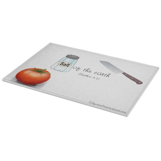 Christliche Zitate Inspiration Schneidebrett (Ecke)