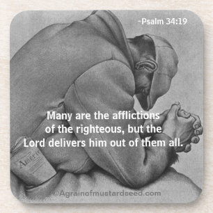 Christliche Zitate Inspiration Untersetzer