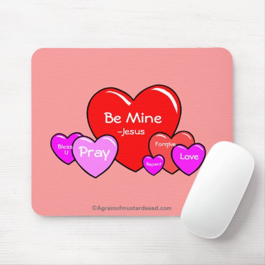 Christliche Zitate Inspirational Mousepad (Mit Mouse)
