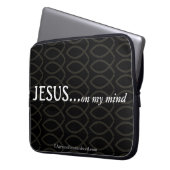 Christliche Zitate Laptopschutzhülle (Vorderseite Links)