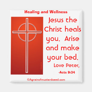 Christliche Zitate Magnet