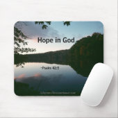 Christliche Zitate Mousepad (Mit Mouse)