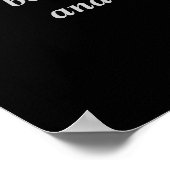 Christliche Zitate Poster (Ecke)