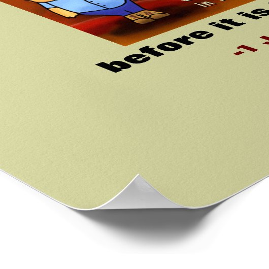 Christliche Zitate Poster (Ecke)