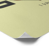 Christliche Zitate Poster (Ecke)