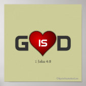 Christliche Zitate Poster (Vorne)