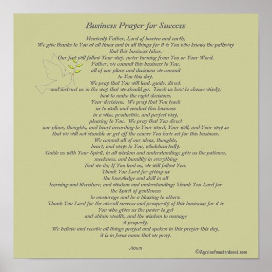 Christliche Zitate Poster (Vorne)