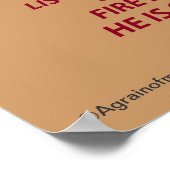 Christliche Zitate Poster (Ecke)