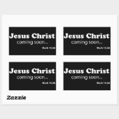 Christliche Zitate Rechteckiger Aufkleber (Blatt)