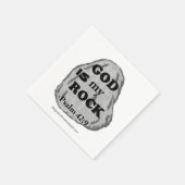 Christliche Zitate Serviette (Ecke)