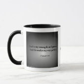 Christliche Zitate Tasse (Links)