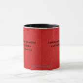 Christliche Zitate Tasse (Zentrum)