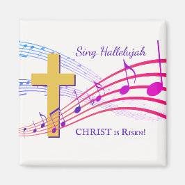 Christlichen HALLELUJAH CHRIST IST RISEN OsterMAH Magnet