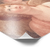 Christlichen zwei Cherubs in Ost-Orthodox Fotodruck (Ecke)