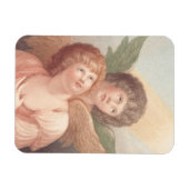 Christlichen zwei Cherubs in Ost-Orthodox Magnet (Horizontal)
