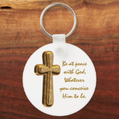 Christlicher 3D-Schlüsselanhänger Schlüsselanhänger (Vorderseite)