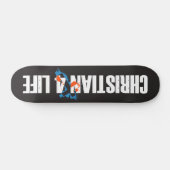 Christlicher 4 LebenSkateboard Skateboard (Horizontal)