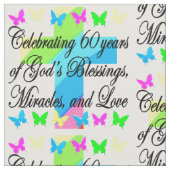 CHRISTLICHER 60. GEBURTSTAG STOFF (Nahaufnahme)