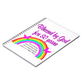 CHRISTLICHER 80. GEBURTSTAG NOTIZBLOCK (Linke Seite)