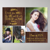 Christlicher Abschluss Bibel Verse Abschluss Foliendrucke (Vorderseite)