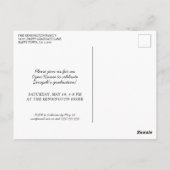 Christlicher Abschluss Bible Verse Isaiah 40 Foto Postkarte (Rückseite)