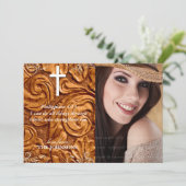 Christlicher Abschluss Foto I kann alles tun Ankündigung (Stehend Vorderseite)