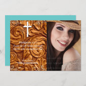 Christlicher Abschluss Foto I kann alles tun Ankündigung (Vorne/Hinten)