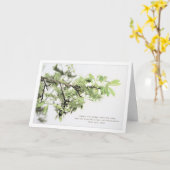 Christlicher Abschluss-Grußkarte für Bibelverse Karte (Gelbe Blume)