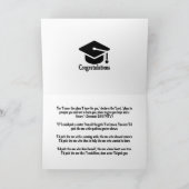 Christlicher Abschluss Karte (Innenseite)