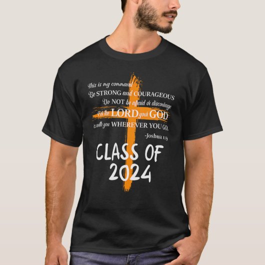 Christlicher Abschluss Senior Graduate T-Shirt (Vorderseite)