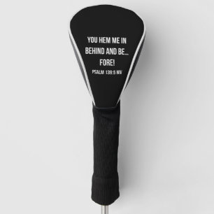 Christlicher Abschluss Vatertag Geschenk Psalm 139 Golf Headcover