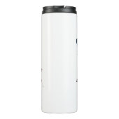 *~* Christlicher Adlerfahne Gold Cross AP16 Thermosbecher (Rückseite)