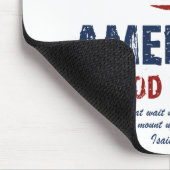 Christlicher Amerikaner Mousepad (Ecke)