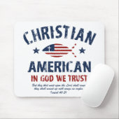 Christlicher Amerikaner Mousepad (Mit Mouse)