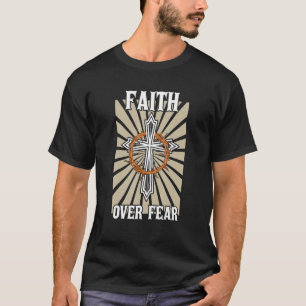 Christlicher amerikanischer Christus - Glaube über T-Shirt