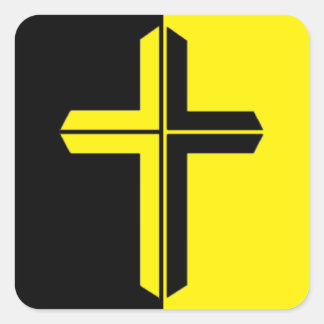 Christlicher Anarcho Kapitalistischer Aufkleber