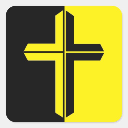 Christlicher Anarcho Kapitalistischer Aufkleber (Vorderseite)