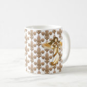 Christlicher Angel Kaffeetasse (VorderseiteRechts)