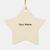 Christlicher Angel Keramik Ornament (Hinten)