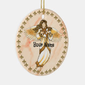 Christlicher Angel Keramik Ornament (Rechts)