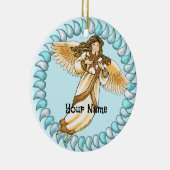 Christlicher Angel Keramik Ornament (Rechts)