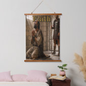 Christlicher Apostel Paulus Wandteppich Mit Holzrahmen (Schlafzimmer)