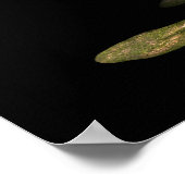 Christlicher Art Psalm1:19 Poster (Ecke)