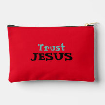 Christlicher Aufdruck „Vertraue Jesus“ Blumenmuste