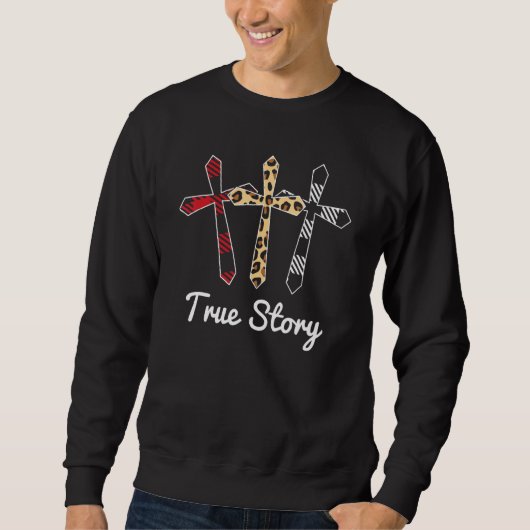 Christlicher Auferstehungstag Sweatshirt (Vorderseite)