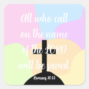 Christlicher Aufkleber